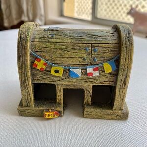 Penn Plax SpongeBob Krusty Krab Aquarium Decoration